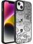 Apple iPhone 14 Kılıf Aynalı Desenli Kamera Korumalı Parlak Arth Mirror Kapak-Seyahat 1