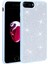Apple iPhone 7 Plus Kılıf Parlak Taşlı Tasarım Mtsc Ston Kapak-Mavi Açık 1