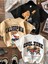 Çocuk Baskılı 3'lü Set Pamuklu Oversize T-Shirt 1