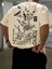 Unisex Büyük Beden Baskılı Oversize T-Shirt 1