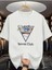 Unisex Tennis Club Casablanca Baskılı Oversize %100 Pamuk T-Shirt 1