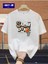 Unisex Slam Dunk Basketbol Baskılı Oversize %100 Pamuk T-Shirt 1