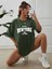 The Young New York 1968 Baskılı Oversize T-Shirt 5