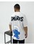 The Smurfs Baskılı Oversize Unisex Pamuk T-Shirt 1