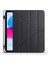 iPad 11.nesil 2025 Kılıf Arth Tri Folding Kalem Bölmeli Standlı Kılıf - Siyah 1