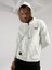 Ever Essentials Regular Beyaz Erkek Kapüşonlu Full Zip Sweatshirt 3