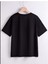 Kanka Ayıcık Baskılı Oversize Pamuklu Çocuk T-Shirtü 2
