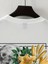 Unisex Gezegen Çiçek Baskılı Oversize %100 Pamuk T-Shirt 3