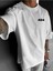 Unisex Error 404 Not Foun Baskılı Oversize %100 Pamuk T-Shirt 2
