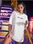 Kadın Dark Angel Baskılı Oversize T-Shirt 4