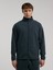 Ever Relaxed Regular Antrasit Yüksek Yaka Erkek Full Zip Sweatshirt 1