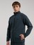 Ever Relaxed Regular Antrasit Yüksek Yaka Erkek Full Zip Sweatshirt 2