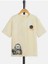 Challenge Nice Try Astronot Baskılı Oversize Bisiklet Yaka T-Shirt 1