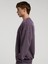 Bronx 1910 Yıkamalı Mor Erkek Sweatshirt 4
