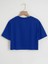 Çocuk Kalp Baskılı Oversize Crop T-Shirt 4