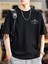 Unisex B Planı Baskılı Oversize %100 Pamuk T-Shirt 2