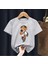 Selfie Ayıcık Baskılı Oversize Çocuk T-Shirt 1