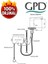 FLB13 Fotoselli Lavabo Bataryası (Çift Su Girişli) 2