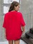 Top Racing Araba Los Angels California Baskılı Oversize T-Shirt 2