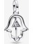 Hamsa Eli Madalyon Charm 925 Ayar Gümüş 1