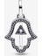 Hamsa Eli Madalyon Charm 925 Ayar Gümüş 2