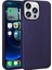Apple iPhone 15 Pro Max Kılıf Arth Premier Silikon Kapak-Lacivert 1