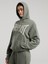 Authentic Boxing Wmn Oversize Haki Kadın Kapüşonlu Sweatshirt 2