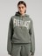 Authentic Boxing Wmn Oversize Haki Kadın Kapüşonlu Sweatshirt 3