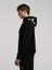 Ever Classics Comfort Siyah Kapüşon Baskılı Erkek Sweatshirt 2