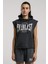 Authentic Boxing Wmn Oversize Antrasit Kadın Kolsuz Sweatshirt 1