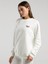 Ever Essentials Beyaz Kadın Sweatshirt 3
