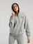 Ever Classics Wmn Gri Melanj Kadın Kapüşonlu Full Zip Sweatshirt 4