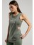 Authentic Boxing Wmn Oversize Haki Kadın Atlet 4