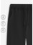 %100 Pamuk Premium Kumaş Siyah Pijama Altı Regular Fit Beli Lastikli Ipli Cepli Terletmez Esnek Erkek Rahat Kesim 2