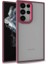 Galaxy S22 Ultra Kılıf Arth Flora Kapak-Kırmızı 1