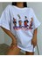 Space Jam Uzay Basket Takımı Baskılı Oversize Bisiklet Yaka T-Shirt 1