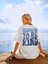 Beyaz Oversize Baskılı Unisex T-Shirt - Choosing To Be Kind 1