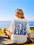 Beyaz Oversize Baskılı Unisex T-Shirt - Choosing To Be Kind 4