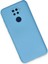 Xiaomi Redmi Note 9 Kılıf Nano Içi Kadife Silikon - Mavi - LORCE4726-6161 2