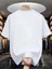 Unisex Tasarım Baskılı Oversize %100 Pamuk T-Shirt 2
