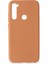 Xiaomi Redmi Note 8 Kılıf Nano Içi Kadife Silikon - Turuncu - LORCE3611-8207 1