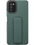 Samsung Galaxy A03S Kılıf Mega Standlı Silikon - Yeşil - LORCE9744-3689 1