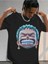 Unisex Retro Anime Baskılı Oversize %100 Pamuk T-Shirt 1