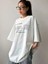 Unisex Keep Moving For Ward Baskılı Oversize %100 Pamuk T-Shirt 2