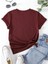 Flower Moon Baskılı Bisiklet Yaka Oversize T-Shirt 2