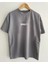 Kids Gri Brooklyn Baskılı Oversize T-Shirt 1