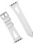 Apple Watch Uyumlu Deri Kordon Ba2 42-44-45MM F3 Beyaz 4