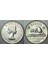 Kanada 5 Cent 1964 Kraliçe Iı. Elizabeth Genç Büst. 21,2 mm 1