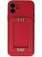 iPhone 12 Kılıf Coco Elit Kapak - Kırmızı - LORCE8354-3350 1
