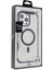 iPhone 16 Pro Max Hilton Magsafe Kapak - Titan Gri - LORCE3920-5873 2
